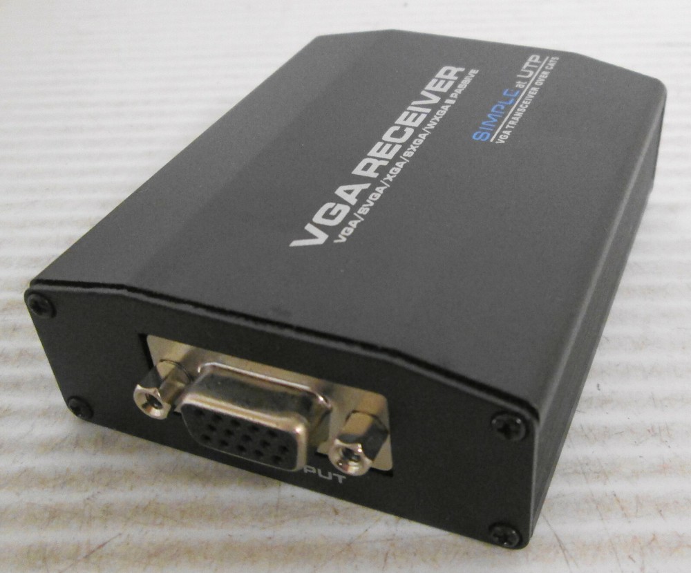 PC Balun VGE100 VGA Extender UTP with VGA Cable
