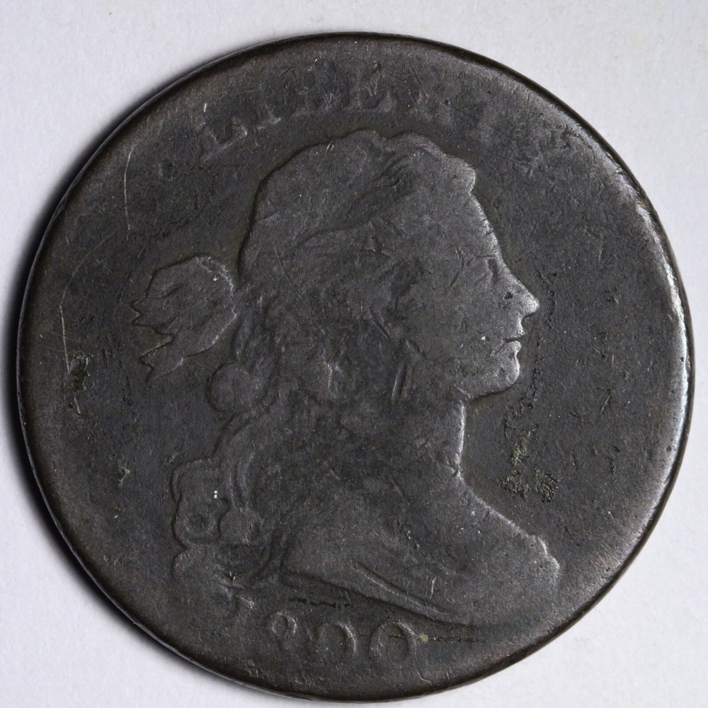 1800 Draped Bust Large Cent VG E254 CNMZ