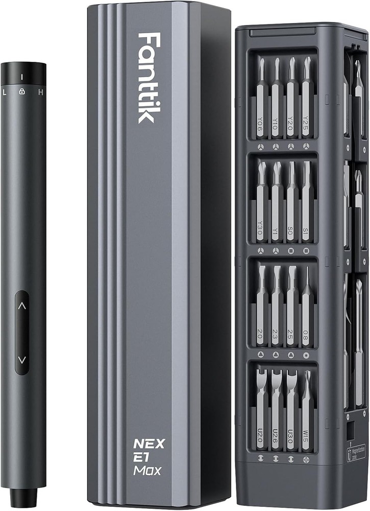Fanttik E1 Max: Compact Precision Screwdriver 3Nm Torque - Ideal for Electronics