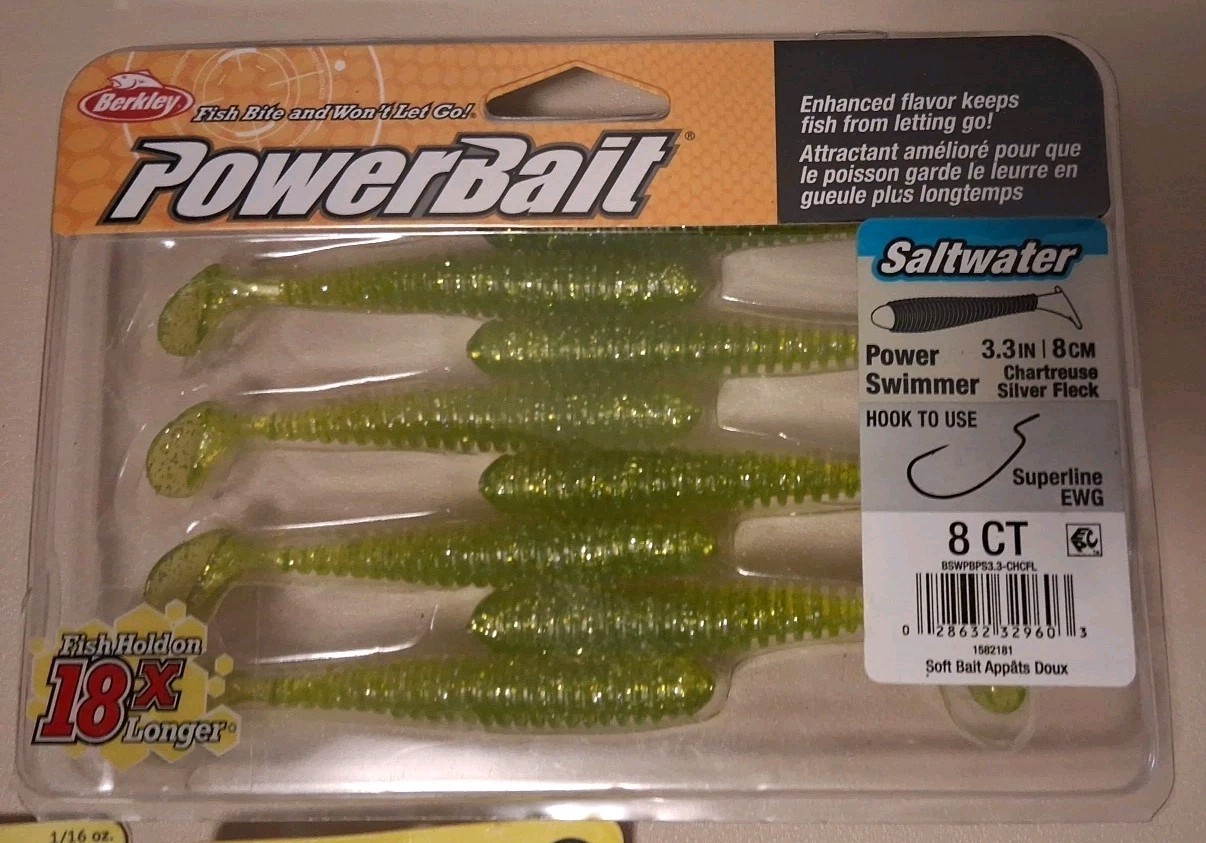 Fishing Accessories Lot Of 6 Berkley Power Bait Bonefish Firecracker...