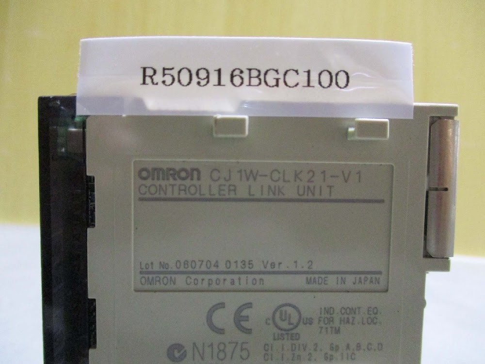OMRON CJ1W-CLK21-V1 Controller Link Unit PLC Module USED #3