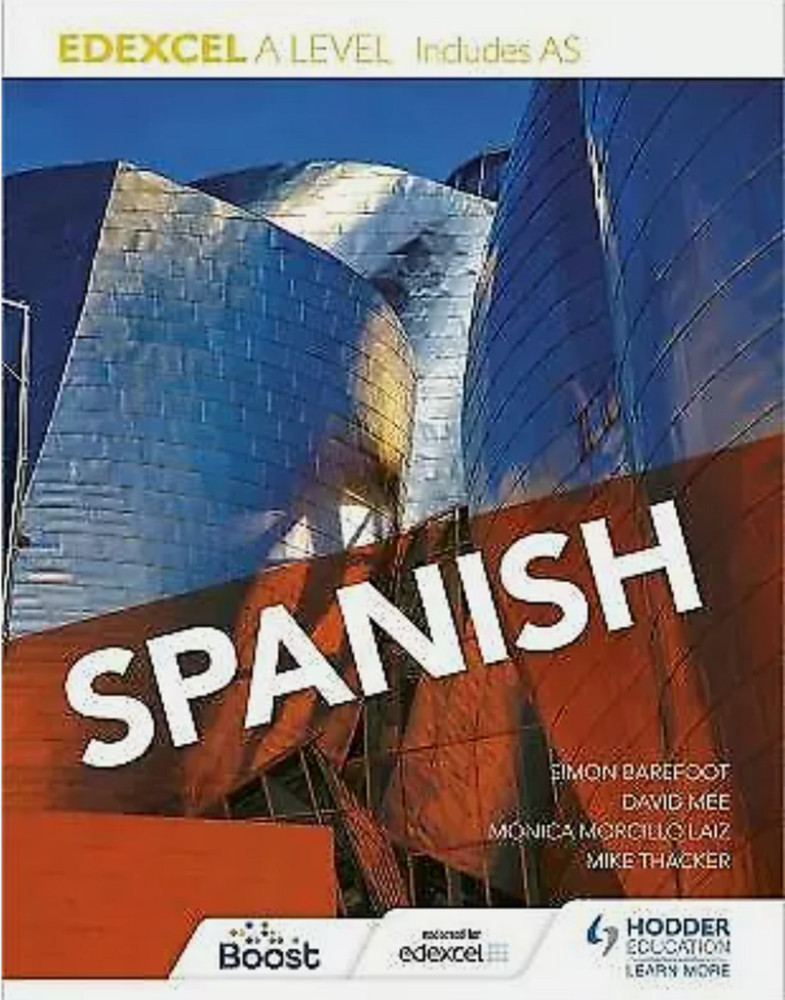 EDEXCEL A & AS LEVEL SPANISH - SPANISH LANGUAGE TEXTBOOK - Good Cond