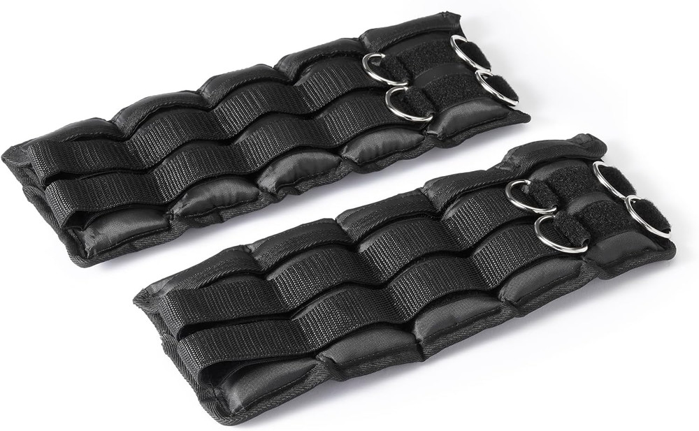 Adjustable Ankle Weights - 2 X 2.5 Lbs
