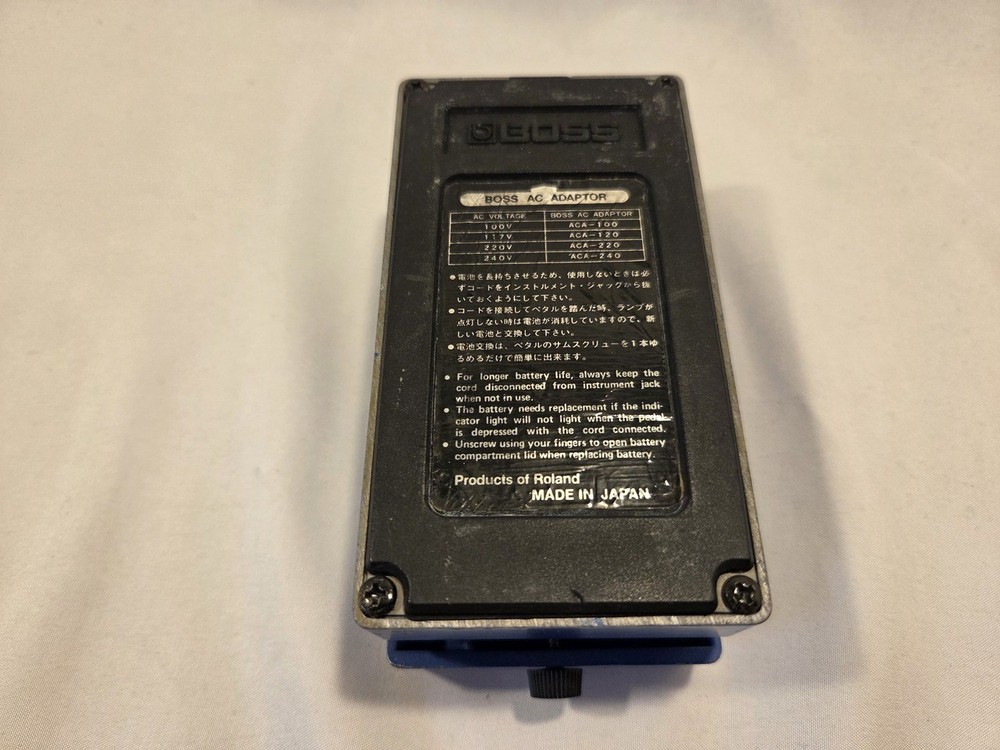 Boss Cs-2 Compression Sustainer Made In Japan