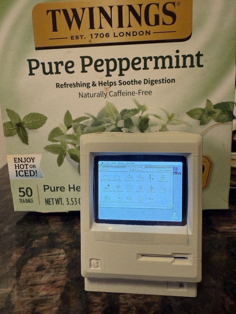 Pico Mac Nano by 1-Bit-Rainbow (a tiny functioning Macintosh) Limited Edition