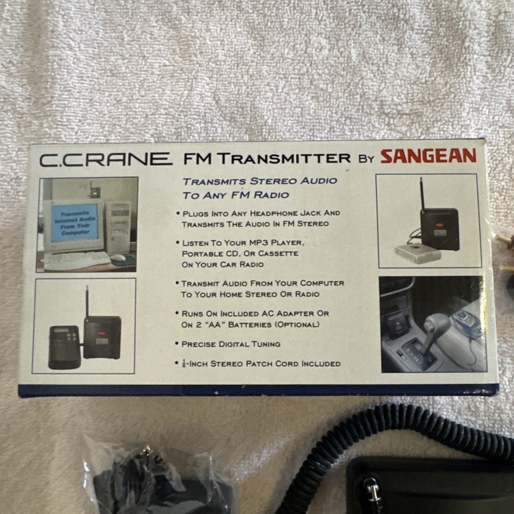 C.Crane FM Transmitter FT-007 FM Transmitter W All Original Contents
