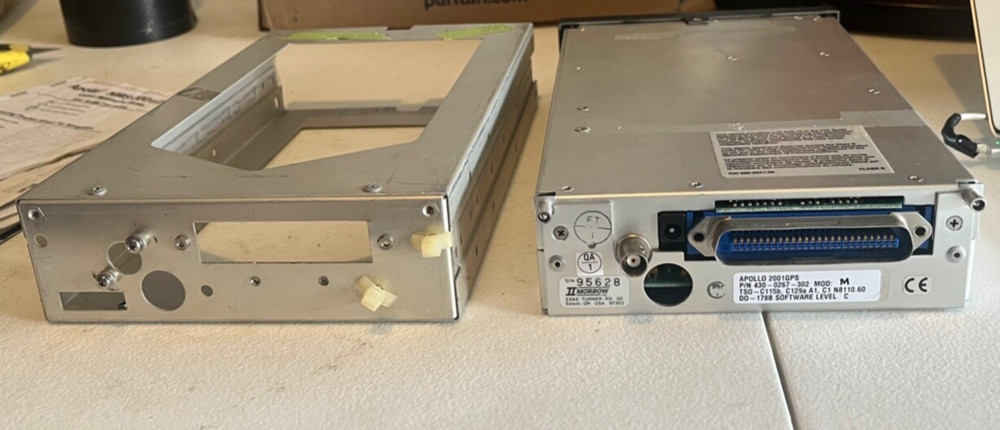 Apollo GPS NMS 2001 PN 430-0267-302, Tray, Reference Guide, Approach Checklists