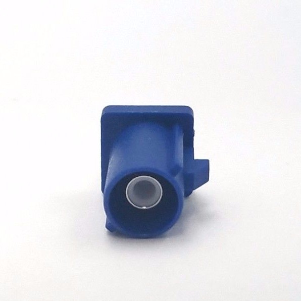 10pcs Auto Fakra Straight Plug Crimp for RG58 Key Code: C (Blue)
