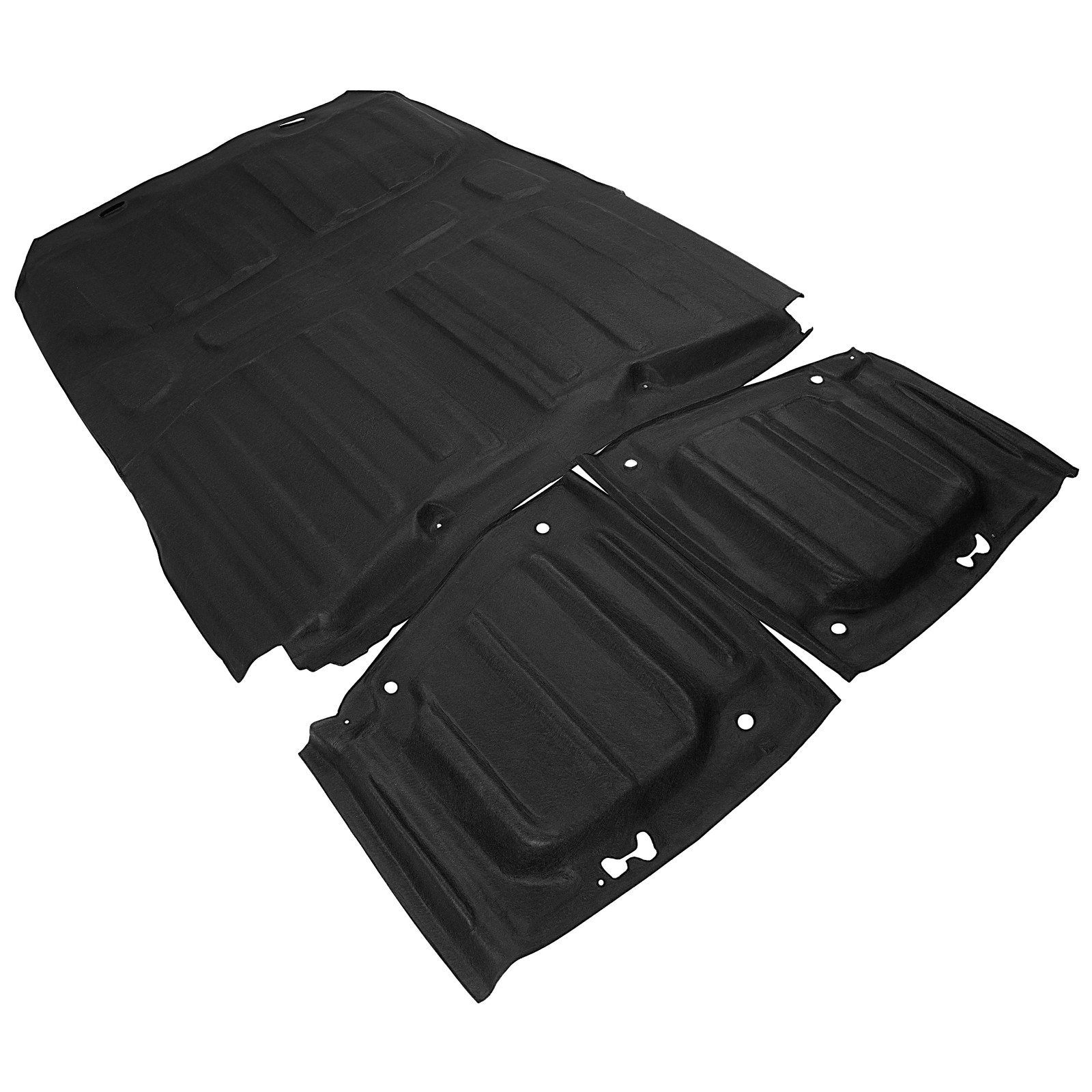 Sound Hardtop Headliner Roof Insulation Kit For Jeep Wrangler JL 4-Door 2018-25