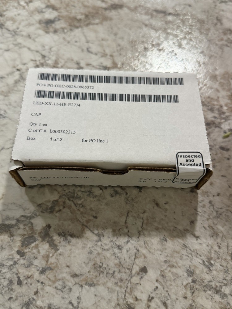 Applied Avionics P/N: LED-XX-11-HE-E27J4 PUSH SWITCH