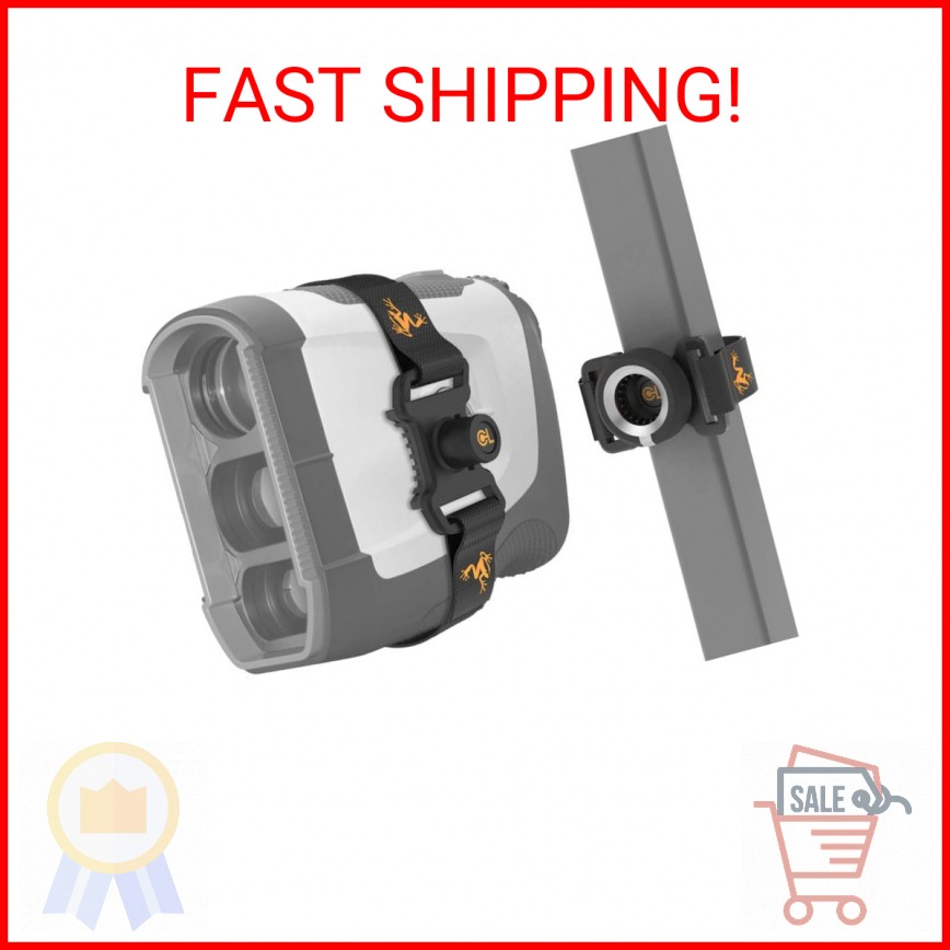 Frogger Golf Magnetic Rangefinder Holder for Carts & Push Carts Latch It Technol