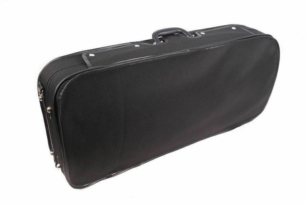 Adjustable 4/4 Full Size Double Violin Case Viola Case with 4 Bow Holders