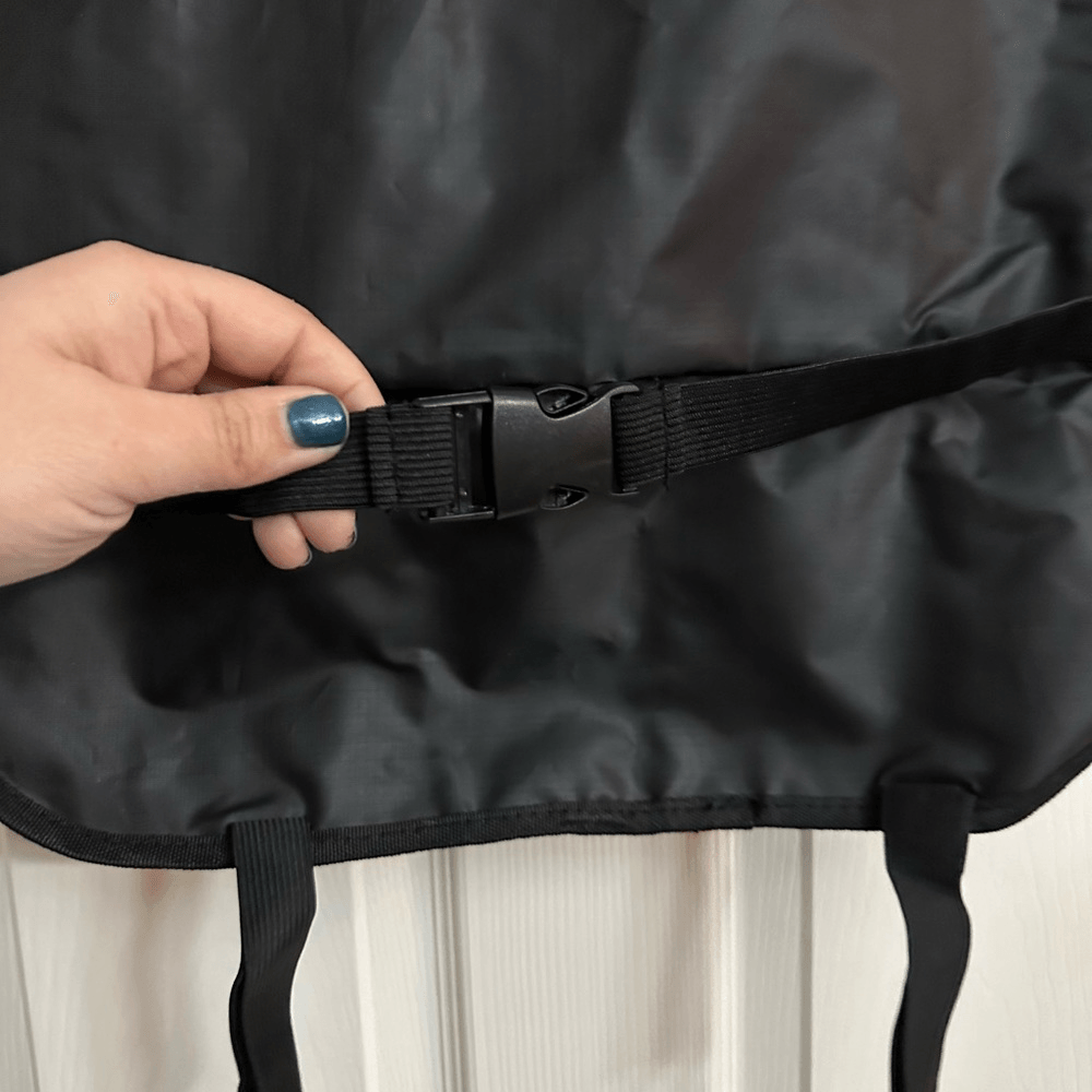 Hanging backseat organizer