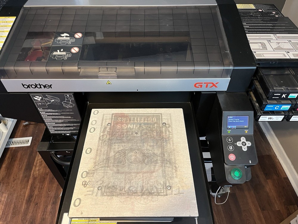 Brother GTX Direct-to-Garment Printer (Needs White Print Head Replacement)