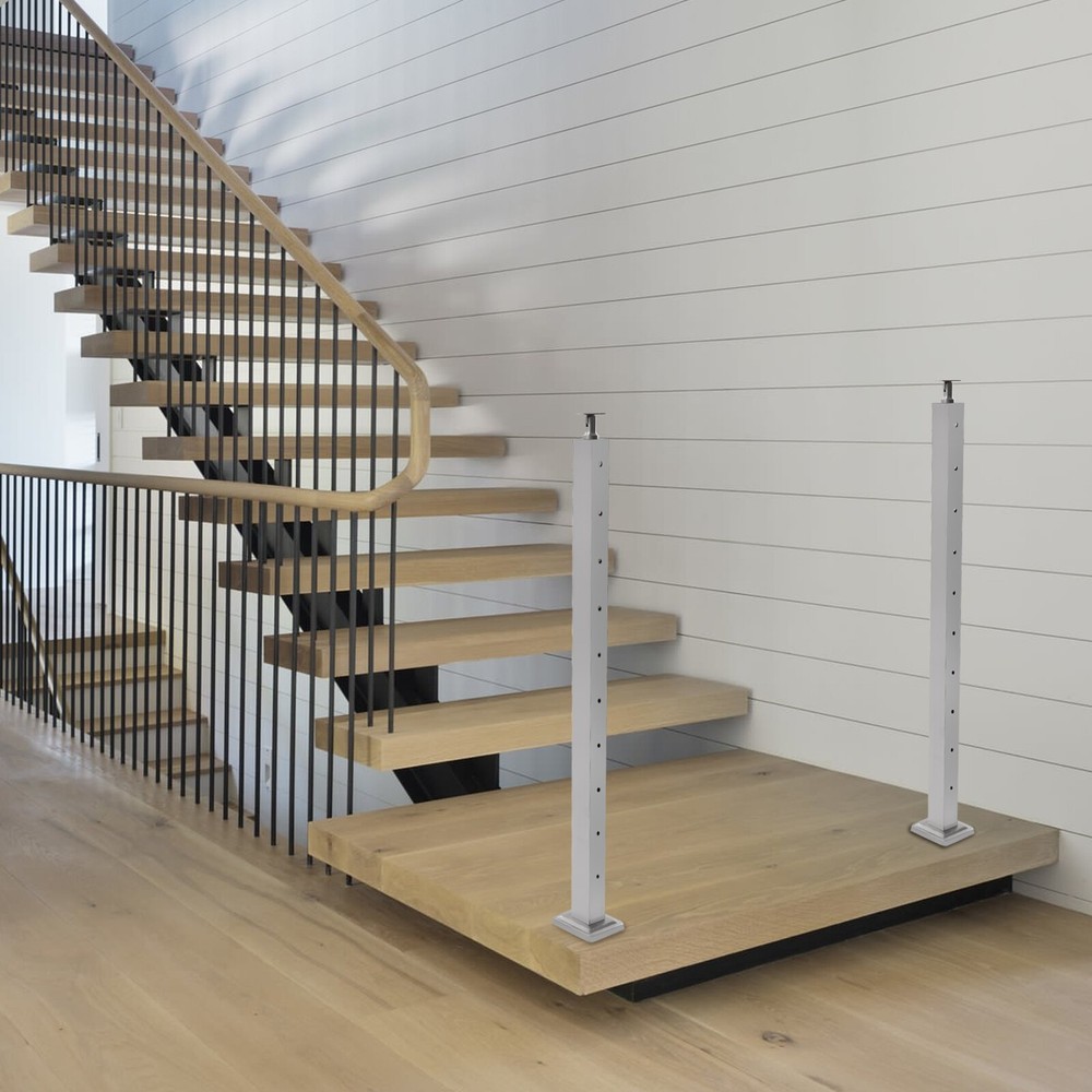 Modern 42inch Cable Railing Post 0-90?? Adjustable Outdoor Deck Handrail Railing