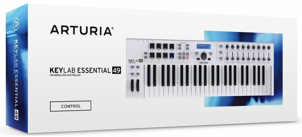 Arturia KeyLab Essential 49 MIDI Controller Keyboard with Perfect Circuit - UC