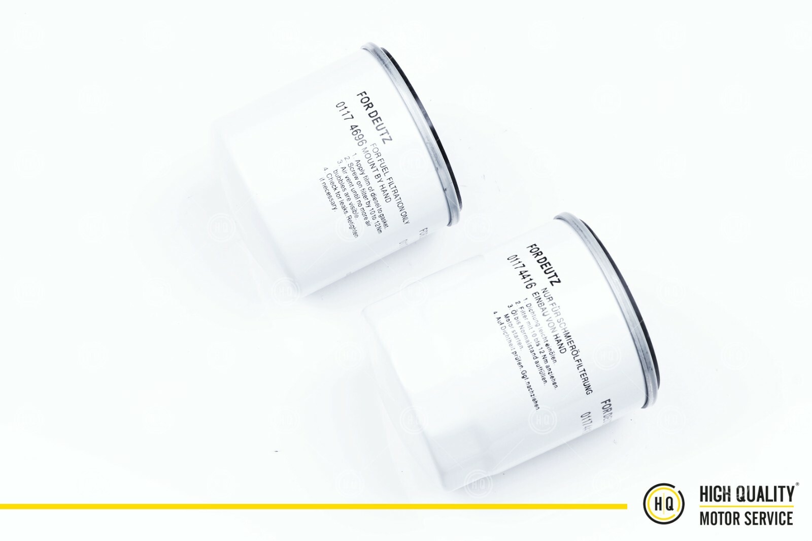 Fuel Filter & Oil Filter Set For Deutz 01174416, 01174696, 2011, 1011, 511.