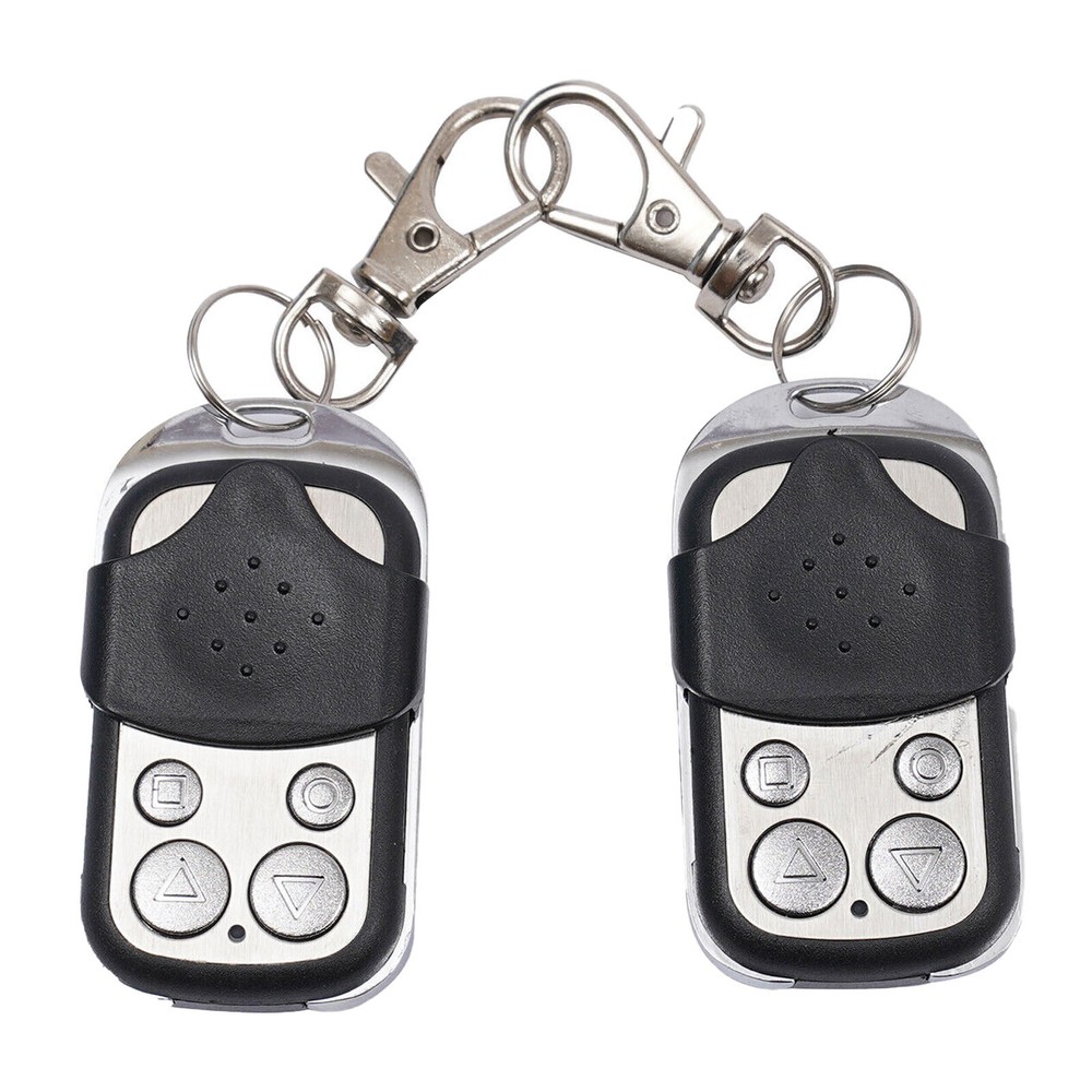 2pcs Automatic Sliding Gate Wireless Electric Remote Control Kit Key Fob Opener