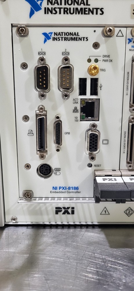 National Instruments PXI-8186 Embedded Controller with modules