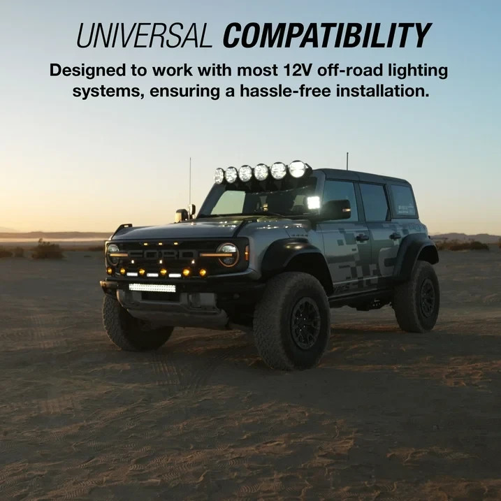 TYPE S - Elevate 2-Light Output Wiring Harness - Wireless Remote or Wired Contro