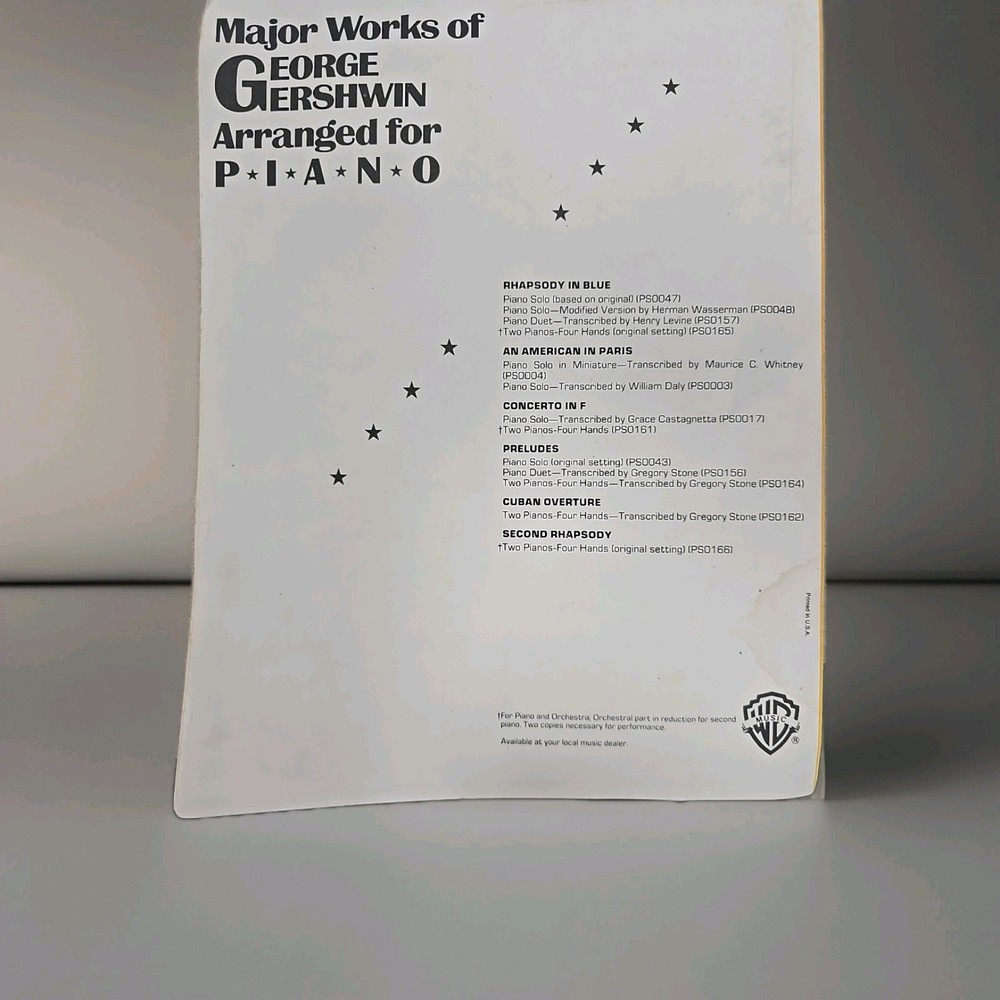 Impromptu In Two Keys, Gershwin