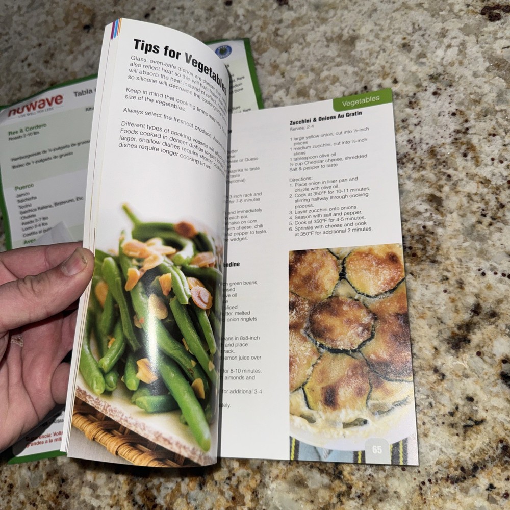 NuWave Infrared Oven Pro Plus 20601 Manual Complete Cookbook Quick Guide CD
