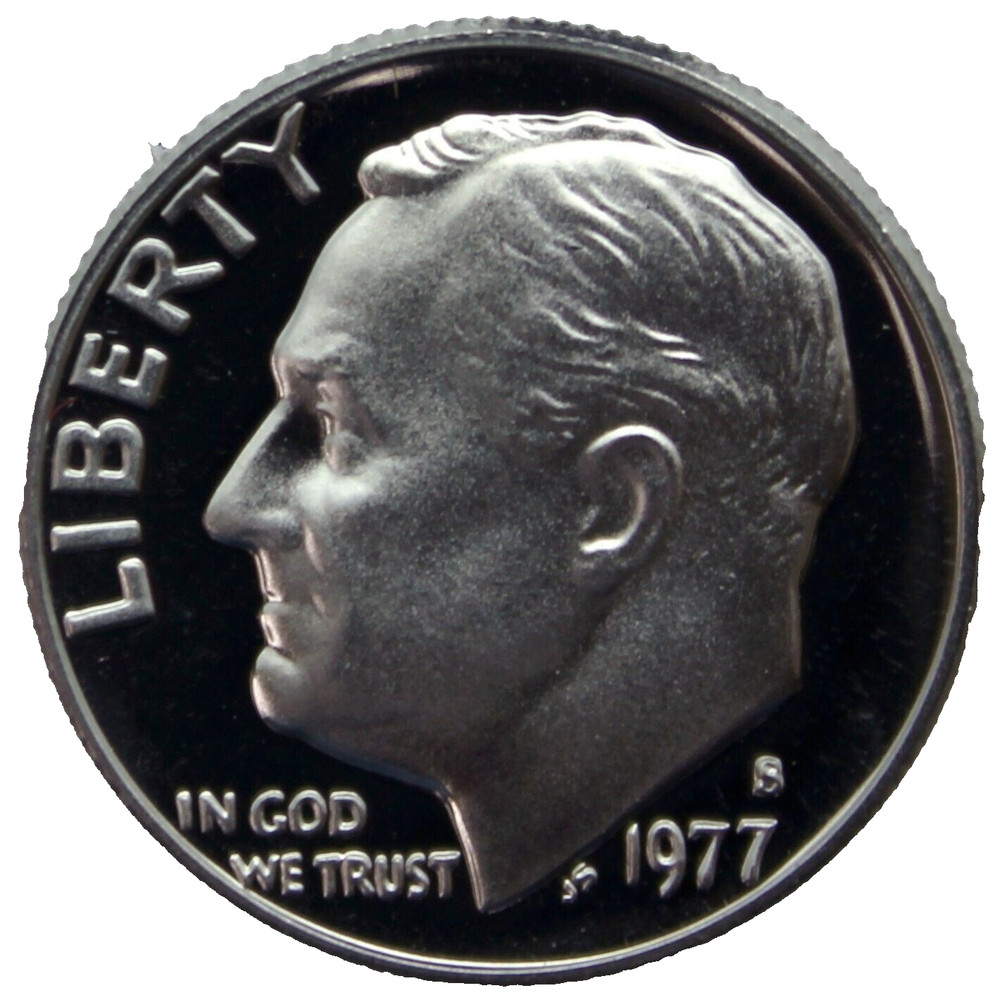 1977-S Proof Roosevelt Dime