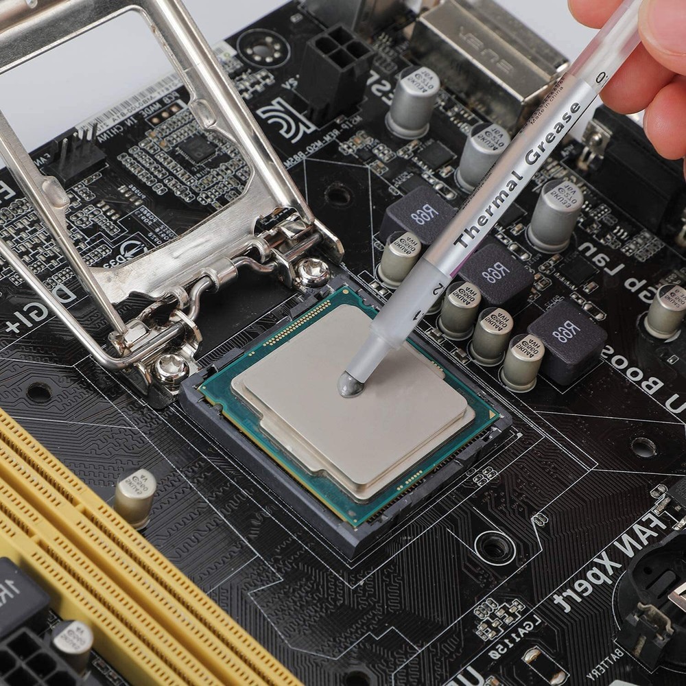 10PCS CPU Thermal Paste, Carbon Based Silicone Grease for PC, GPU, PS4