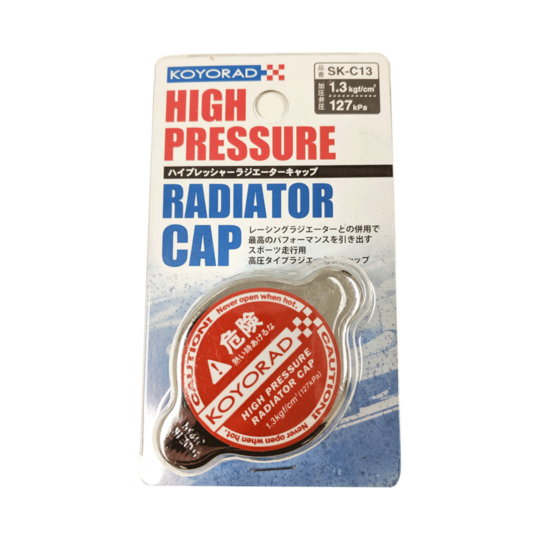 Authentic KOYO HYPER RADIATOR CAP (RED) TYPE A SK-C13 - 1.3bar
