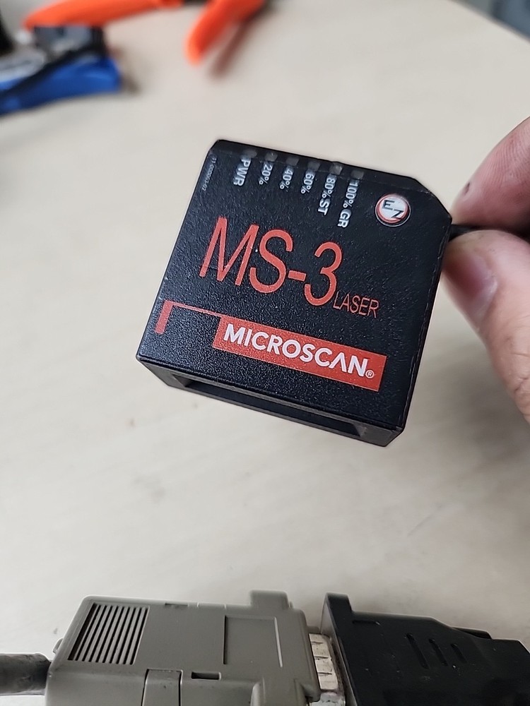 MICROSCAN MS-3 FIS-0003-0004 LASER FIXED BARCODE SCANNER (USA)
