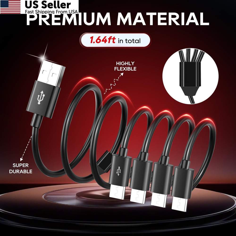 UCEC USB to Micro Splitter, 4 in 1 Charging Cable for Multiple...