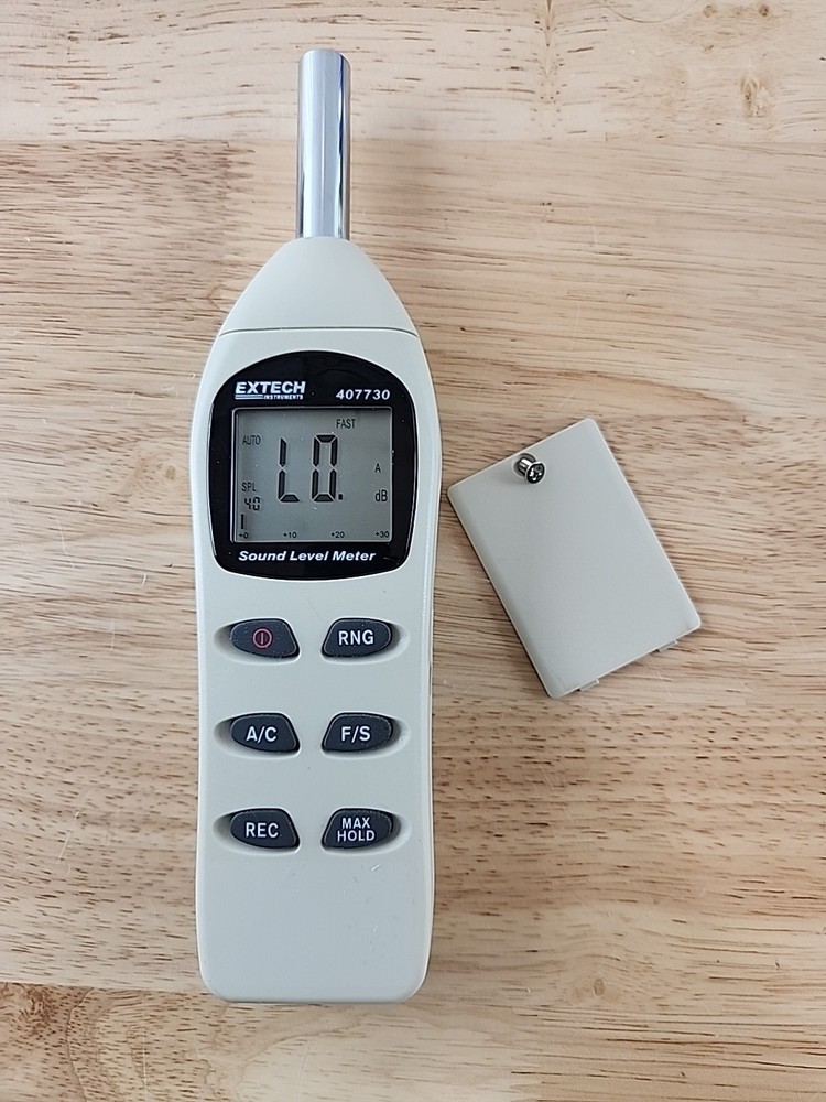 EXTECH 407730 Digital Sound Level Meter,40 to 130 dB