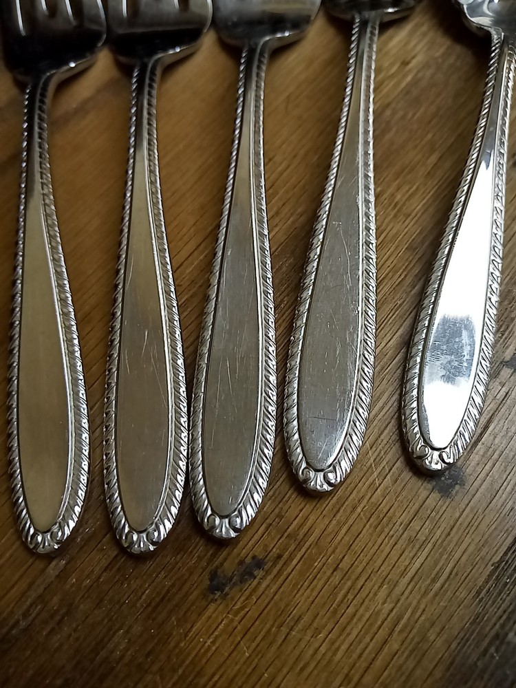 Gorham Stainless SILVER RIBBON 6 Replacement Pieces