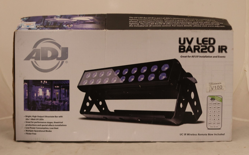 ADJ  BAR20 IR Ultraviolet Bar (open box)