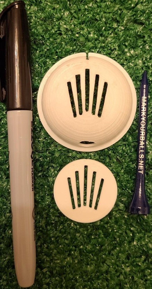 Custom Golf Ball Markers & Stencils