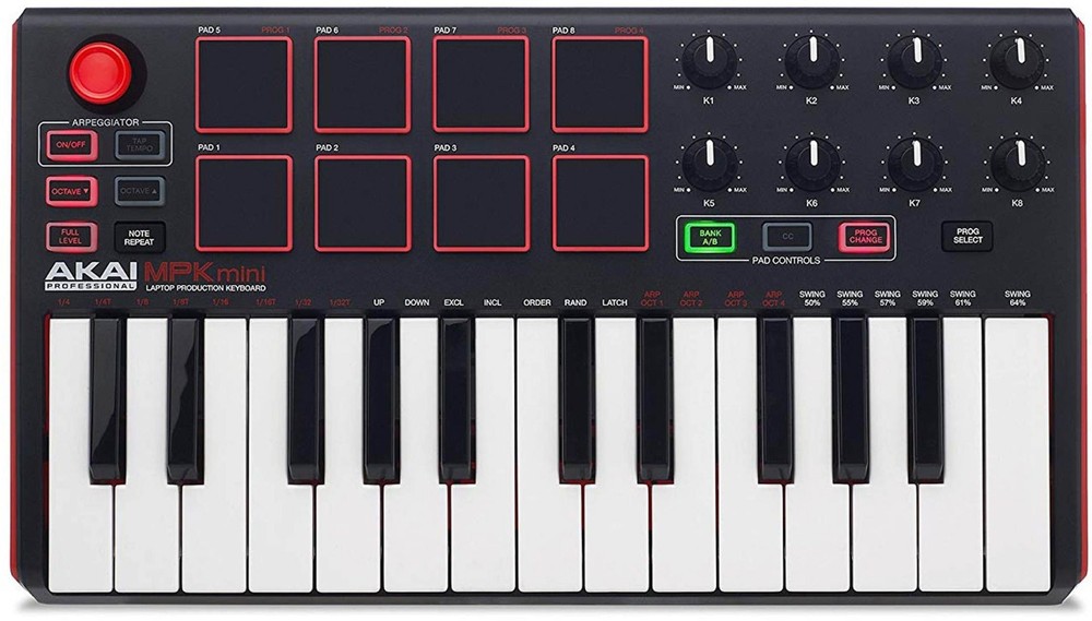 Akai Professional MPK Mini MkII 25-Key Keyboard Controller