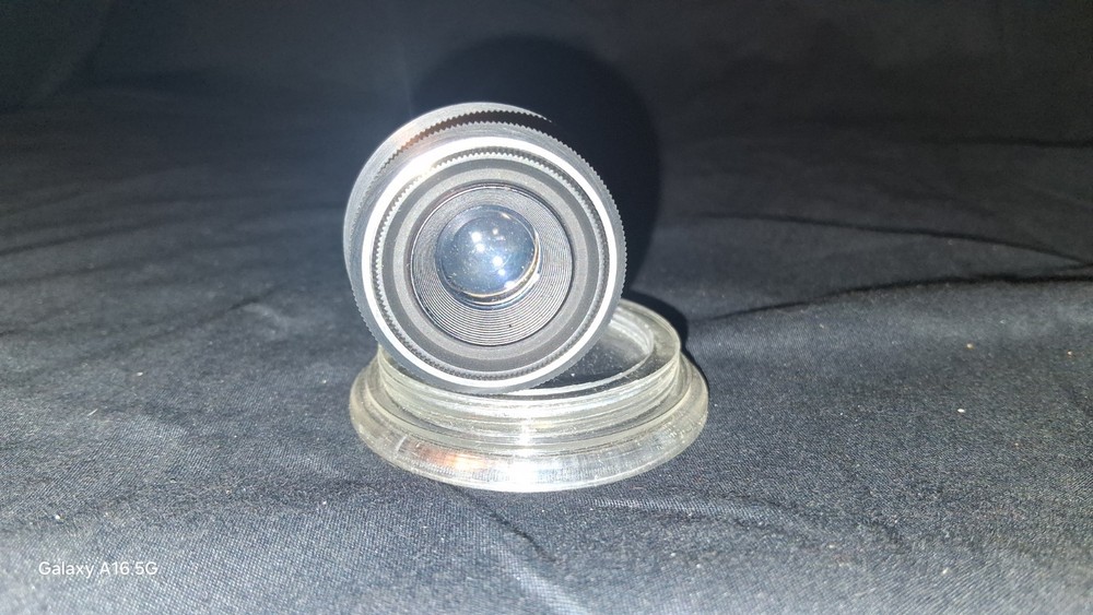 Ross Microscope Objective Lens Serial No. 20191 England with Protective Case