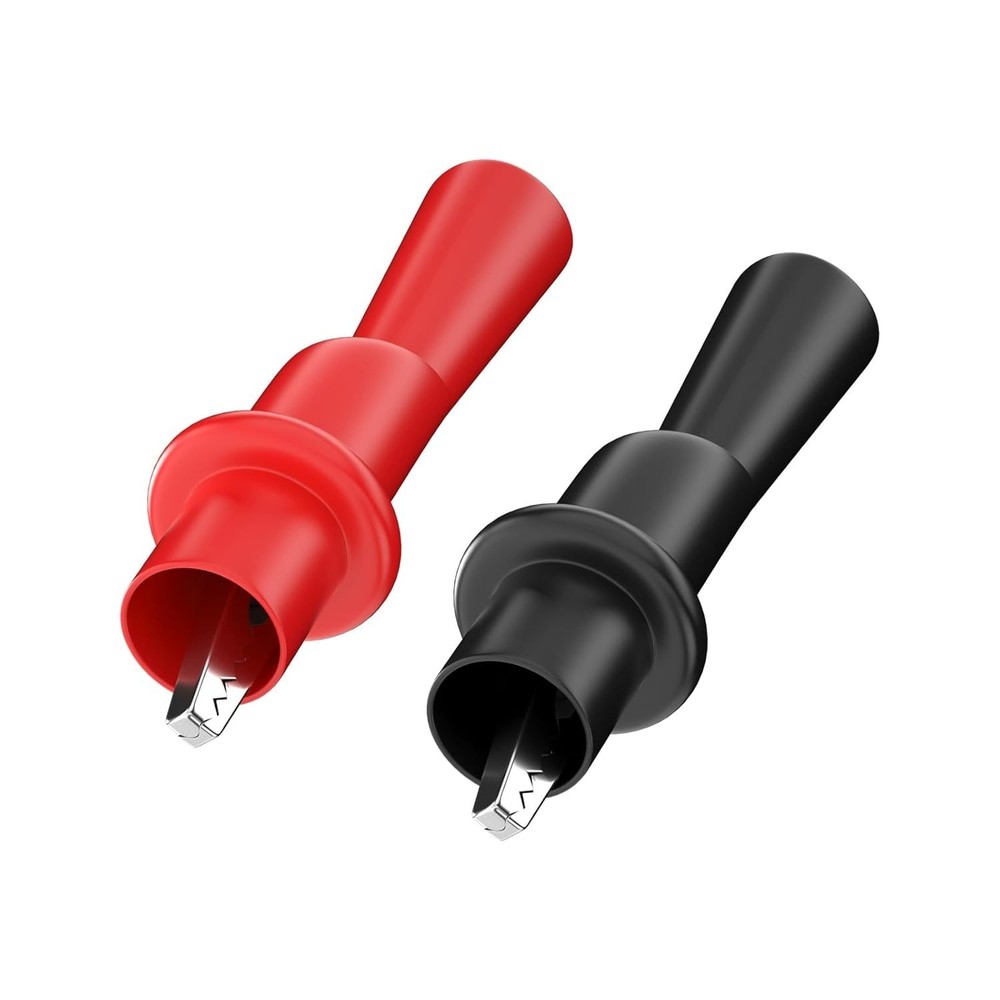 4PCS Push-On Alligator Clips Set for Multimeter Electrical Testing