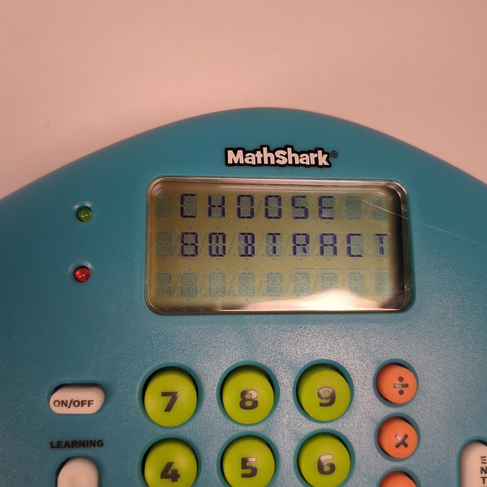 Educational Insights MathShark Handheld Electronic Math Game & Calculator