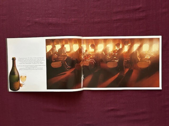 Singapore Airlines First Class 1979 Brochure