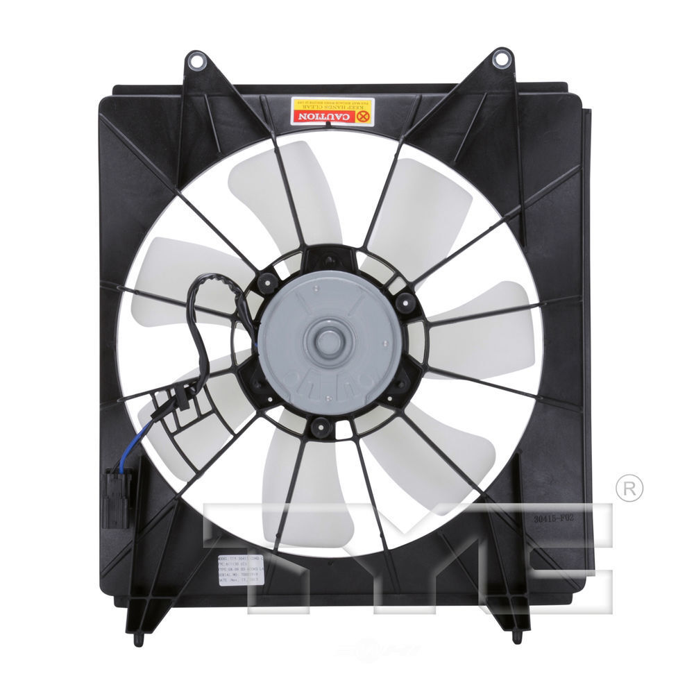 A/C Condenser Fan Assy TYC 611130