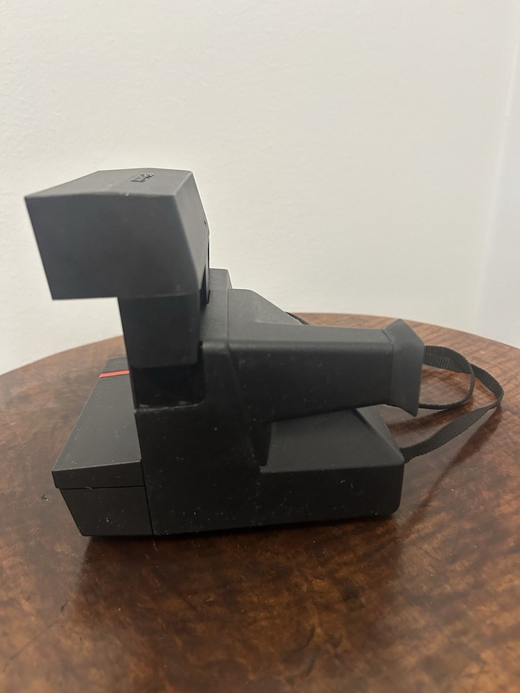 Polaroid One Step Flash Instant Camera Vintage With Strap And Bag.