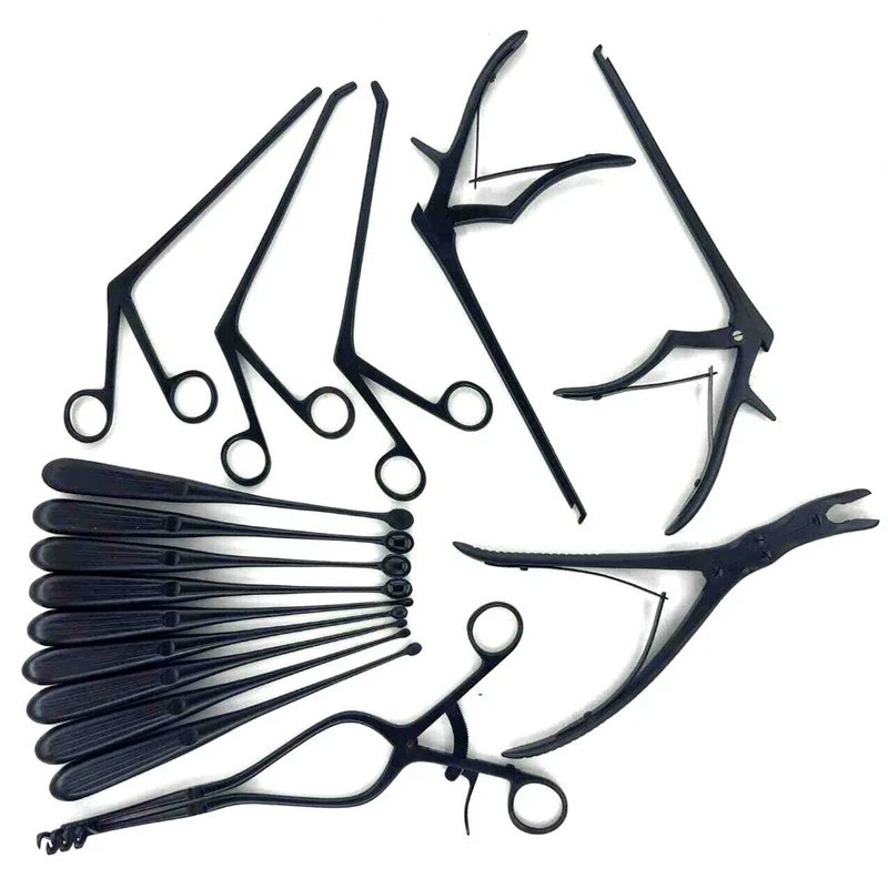 Basic Laminectomy Black Coated Surgical Set Orthopedic Instruments 16 PCS Set A+