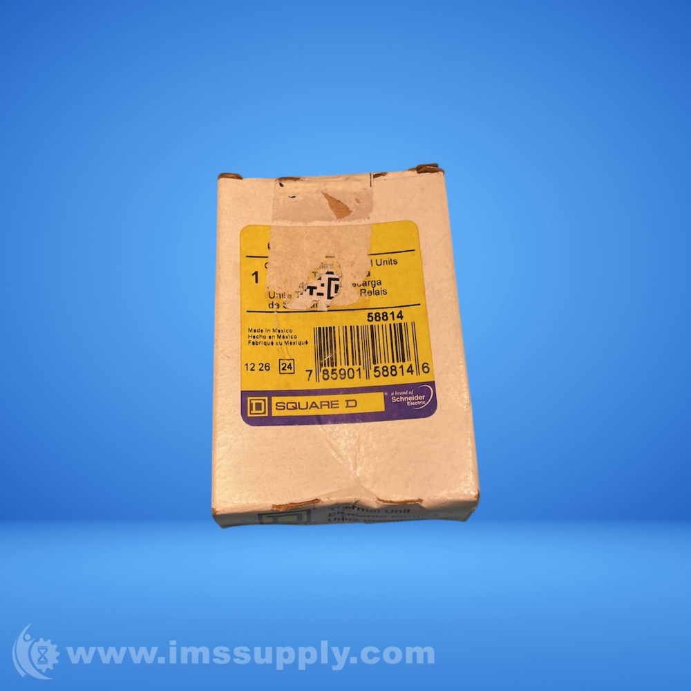 Square D 58814 Overload Relay Thermal Unit FNOB