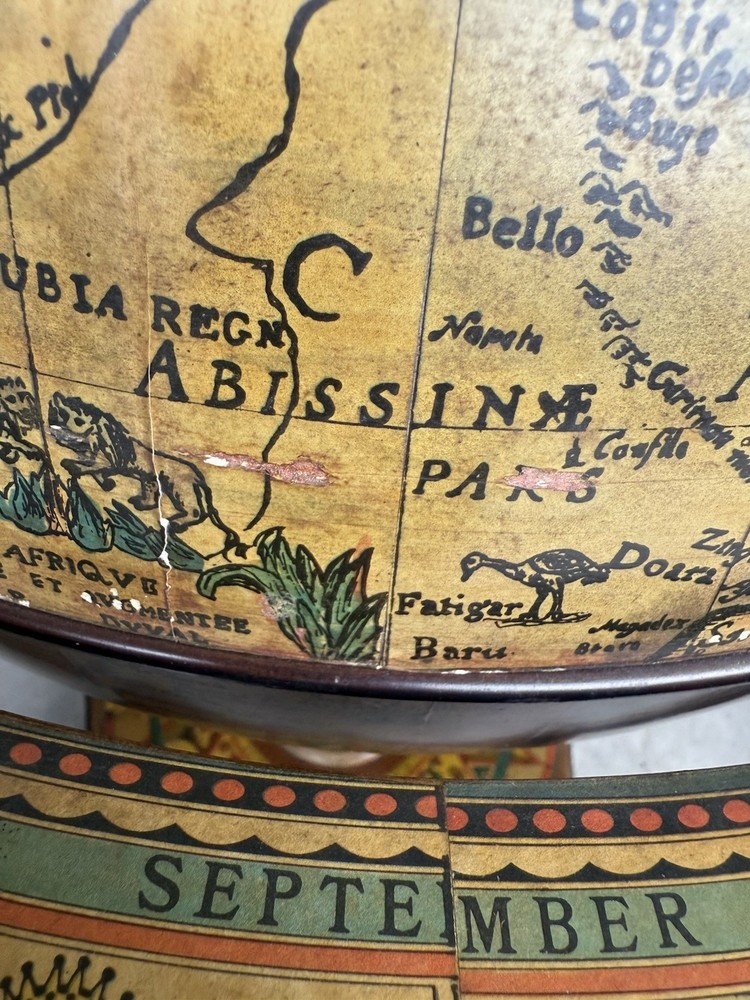 Vintage Astrology Bar Table