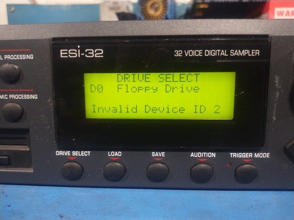 Emu ESI-32 Voice Sampler Power Tested Made In USA