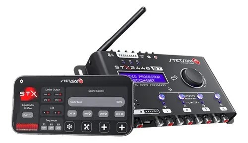 Stetsom STX2448BT Digital Audio Processor Bluetooth Automotive Crossover