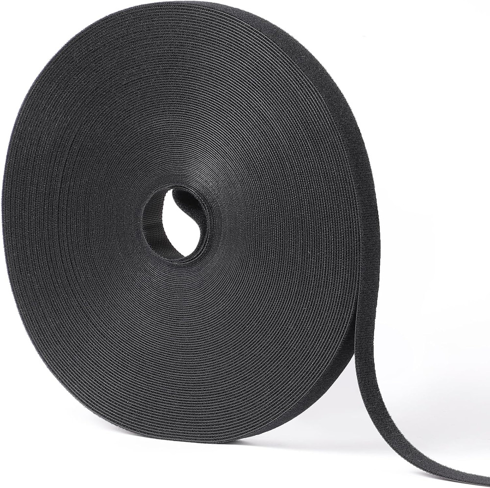 1/2In X 100Ft Hook and Loop Roll | Double-Sided Strips, Self-Gripping Straps ...