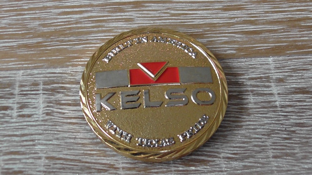 KELSO Technologies Made In America Challenge Coin #B490