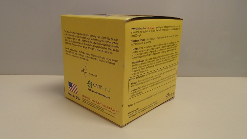 Fresh Cab (10 BOXES) Botanical Rodent Repellent - B1PMFCS12